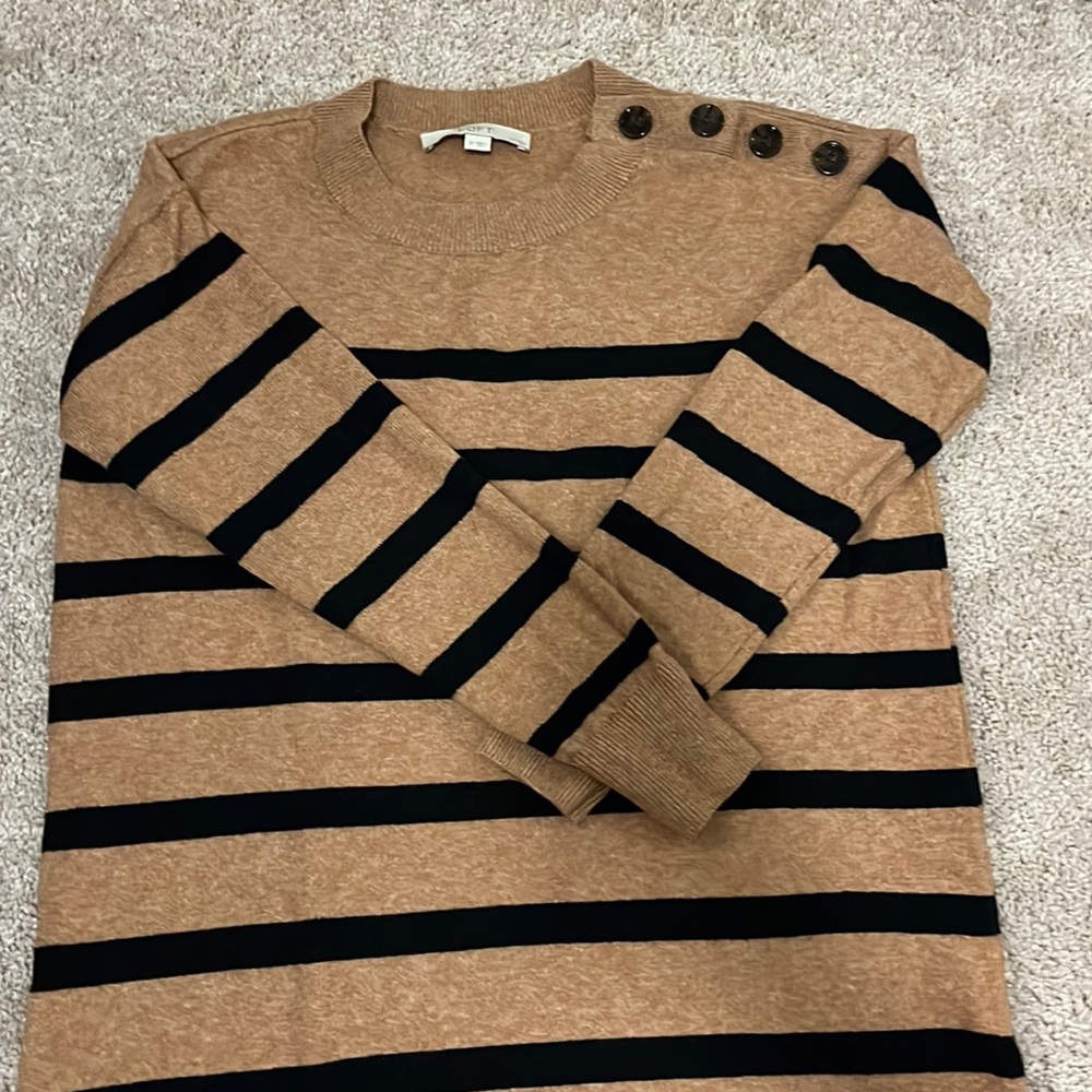 Loft striped sweater